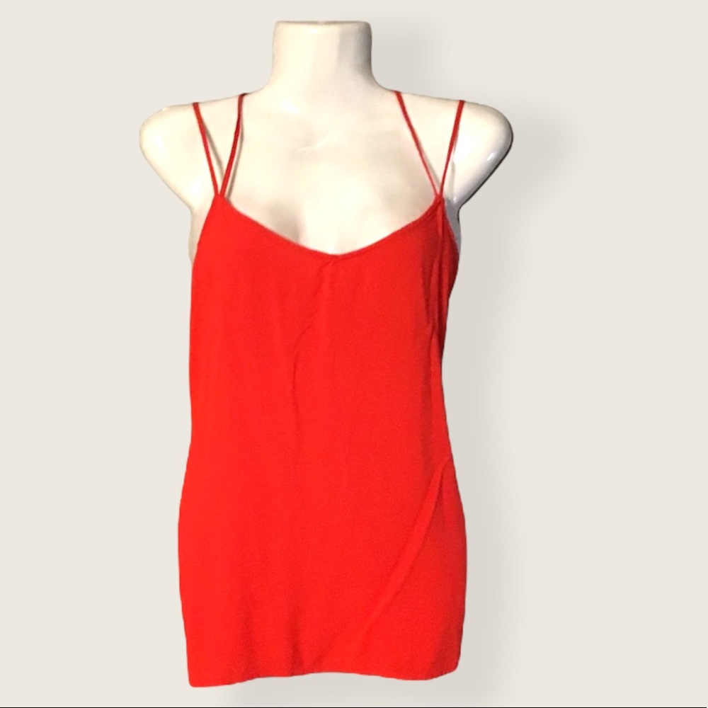 No Boundaries Red Sexy Spaghetti Sexy Strap Tank Top XL